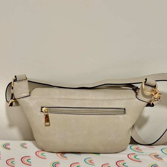 SOLD Poppy and Peonies Sidekick in Fog - Picture 2 of 3